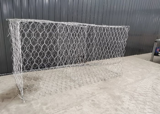 3x1x0.5m 80x100mm Metal Gabion Baskets กล่องสานความมั่นคงริมฝั่งแม่น้ำ