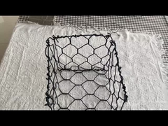 PVC ผิวเคลือบกล่อง Gabion กระปุกสําหรับการมั่นคงและการป้องกัน