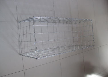 กระเช้า Gabion ตกแต่งที่มีเสถียรภาพ / กำแพงหินสำหรับรั้วสวน