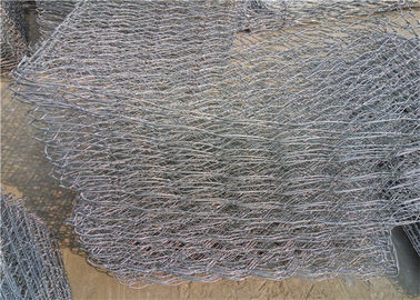 สีเขียว / ดำ / น้ำเงิน Rock Filled Wire Cages ความต้านทานการกัดกร่อนตัวอย่างฟรี
