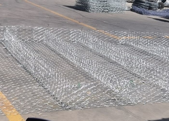 EN10223  Gabion Mattress ASTM975 กรงหินแนวนอนเคลือบสังกะสีหนัก
