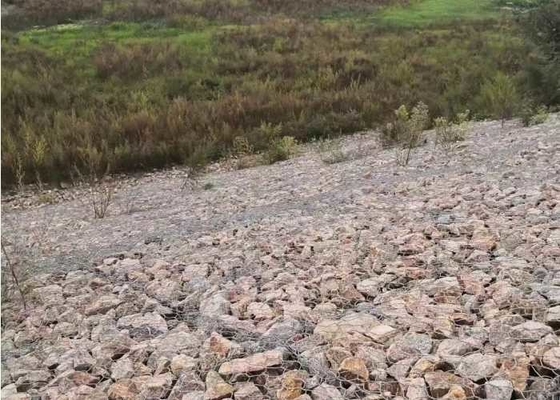 4 มิลลิเมตร Hexagonal กระปุก Gabion Mesh สําหรับการควบคุมการละลาย