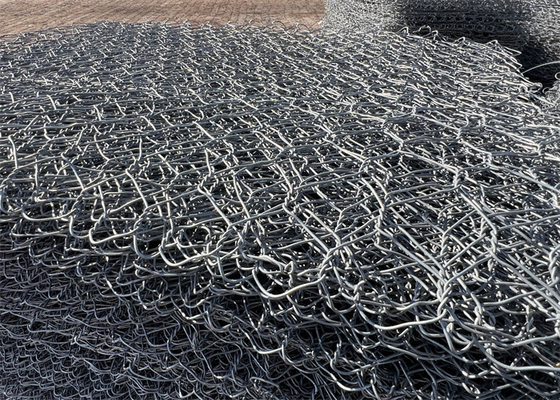 2.0mm-4.0mm กว้าง Gabion สาย Mesh สําหรับการทํางานสูง