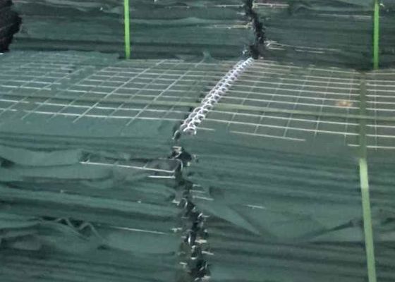 ปรางทรายทหารภารกิจหนัก พร้อมสปริงผูกต่อที่เคลือบด้วย Galfan สาย Mesh ขนาด 4.0 มม.