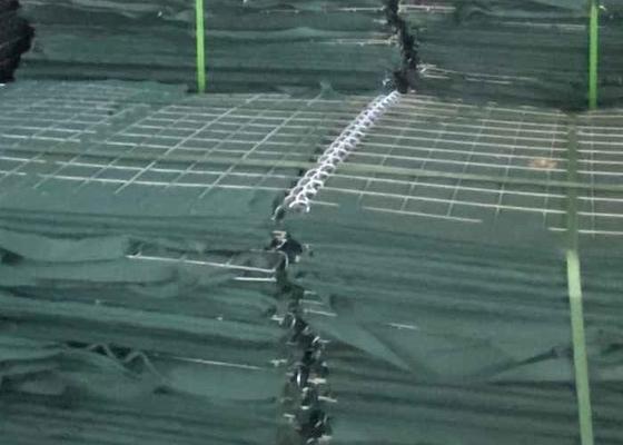งานหนัก Hot Dip Galvanized ทหาร  ป้องกันด้วยระยะห่าง 4 มม