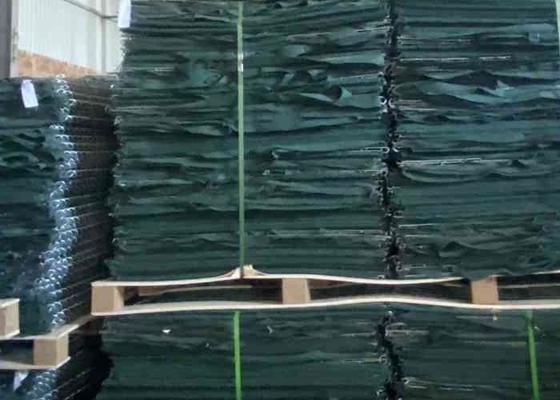 5.0mm Mesh Wire Zinc Coated Wire Panel ป้องกันทางทหาร สําหรับการแก้ไขความปลอดภัยชั่วคราว