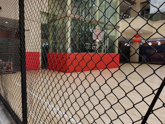 บีสพ็อก รอลล์ สแตนเลสคาร์บอน Rhomboid Chain Link Fence Mesh สําหรับที่อยู่อาศัยหรือฟาร์ม