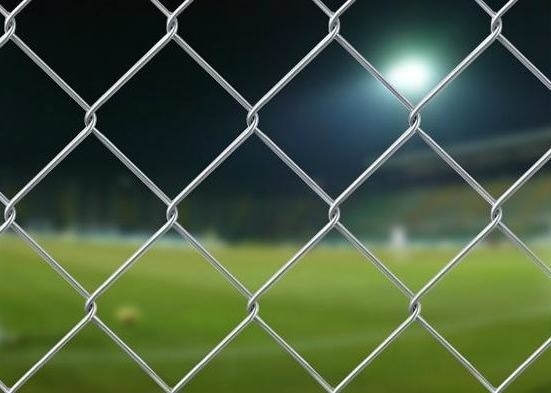 สายดึง แข็งแรง Chain Link รั้ว Mesh ผง PVC