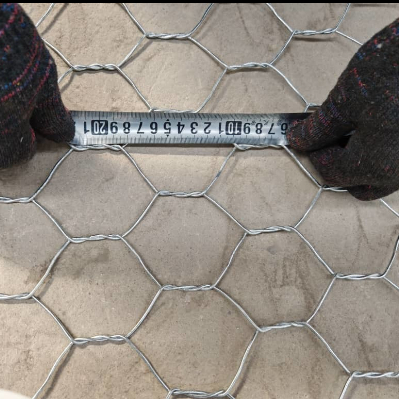 สายใย Gabion กระปุก 60x80mm สําหรับการควบคุมการบดและกําแพงยึด