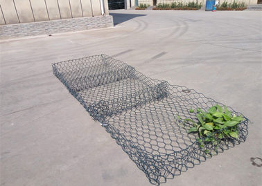 คาร์บอนต่ำ  Gabion ฟูกชุบสังกะสี / Galfan / PVC เคลือบผิว
