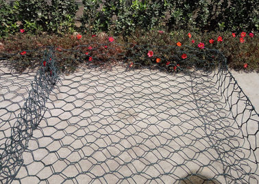 คาร์บอนต่ำ  Gabion ฟูกชุบสังกะสี / Galfan / PVC เคลือบผิว