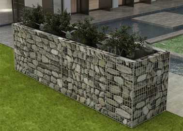 แรง Galvanized welded Gabions ด้วยความแข็งแรงในการดึง 380-550N / mm2 สําหรับการตกแต่ง