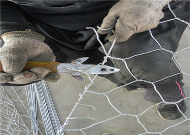 Rockfall Protection ลวดตาข่ายกำแพงกันดินกำแพงหินเคลือบพีวีซี