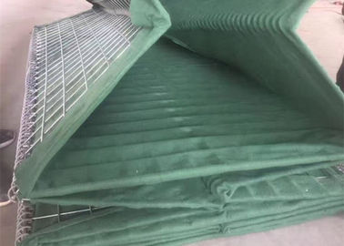 ลวดตาข่ายกำแพงที่สามารถนำกลับคืนมาได้บาสเก็ตเทอร์บาสชั่น Barrier ขนาด 100 * 100 Mm