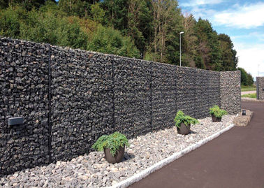 Eco Friendy Pvc Coated Welded Mesh Gabions เส้นผ่านศูนย์กลาง 4 มม. 50 มม. * 50 มม. ตาข่าย