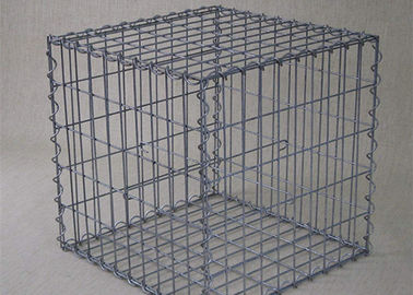 Gabions รอยตาข่ายน้ำหนักเบาขนาด 50x50 Mm / 75x75 Mm / 100x50 Mm