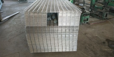 Eco Friendy Pvc Coated Welded Mesh Gabions เส้นผ่านศูนย์กลาง 4 มม. 50 มม. * 50 มม. ตาข่าย