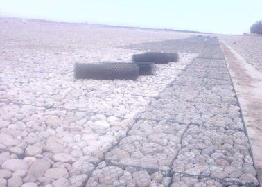 ซิงค์เคลือบ 220-240g / M2  Gabion หมอนยั่งยืนมีประสิทธิภาพ