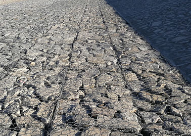 การพังทลายของการควบคุมเรโน Gabion ที่นอนรูปทรงสี่เหลี่ยม 2 * 1 * 1 เมตร