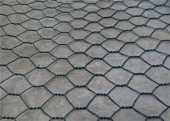 เตียงก๊าบิออนเคลือบ PVC ที่ทนทานต่อการกัดกร่อน เพื่อควบคุมน้ําท่วมและการเคลื่อนไหวของดิน