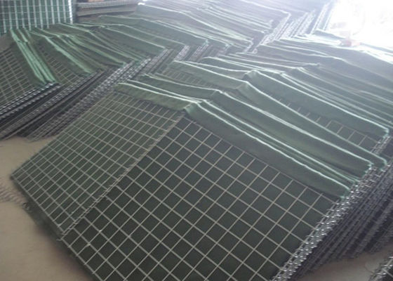 ป้อมปราการป้องกันทางทหาร ISO / กล่องกาบิออนเชื่อมสำหรับลวดขนาดเส้นผ่านศูนย์กลาง 3-6 มม.