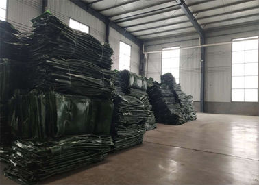 PP Geobags ทางหลวง Greening วิศวกรรมตะกร้าโลหะ Gabion โลหะสังกะสี