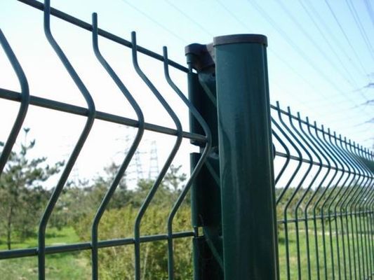 Robust Roll Top Fencing with Welded Mesh Construction and Rounded Safe Edges Ideal for School Grounds, Parks, Walkways, and Public Facilities