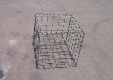 ลวดเชื่อมชุบสังกะสี Gabions ความแข็งแรงสูงอายุการใช้งานนาน