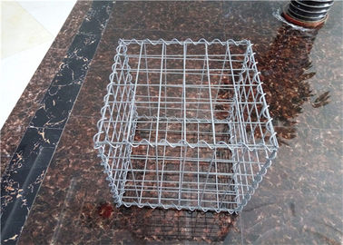 Gabion รอยเชื่อมสังกะสีขนาดหนัก Sprial กำแพงสำหรับการพังทลายของดิน